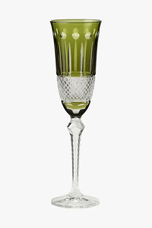 Soldes Antique hand-engraved wine glasses with cut stem