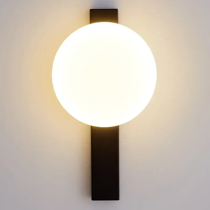 Modern led globe wall light Top Vente