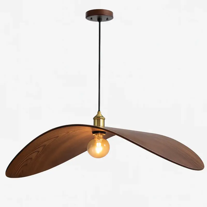 Quantité Limitée Vintage wabi sabi wood art led chandelier chinese zen teahouse dini...