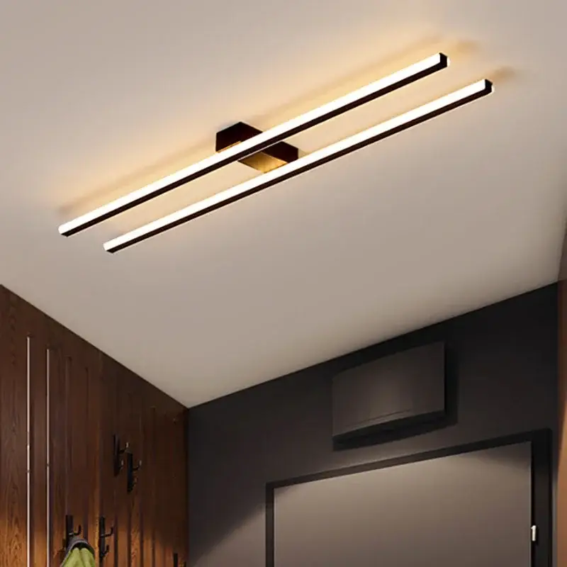 Modern nordic long bar led ceiling light Satisfait Ou Remboursé