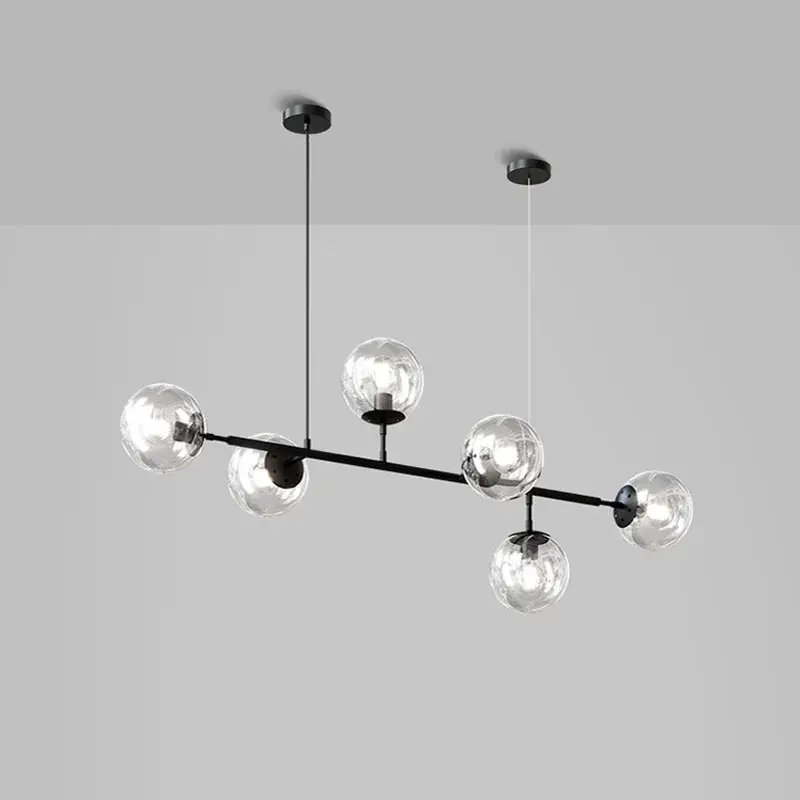 Dernier Modèle Modern glass globe chandelier