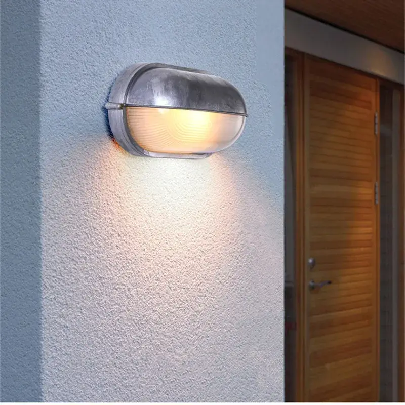 Retro industrial outdoor e27 wall light Populaire