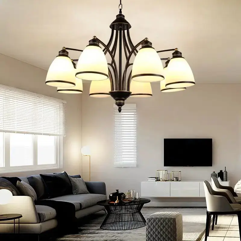 Commande En Gros American retro ceiling chandelier for indoor lighting