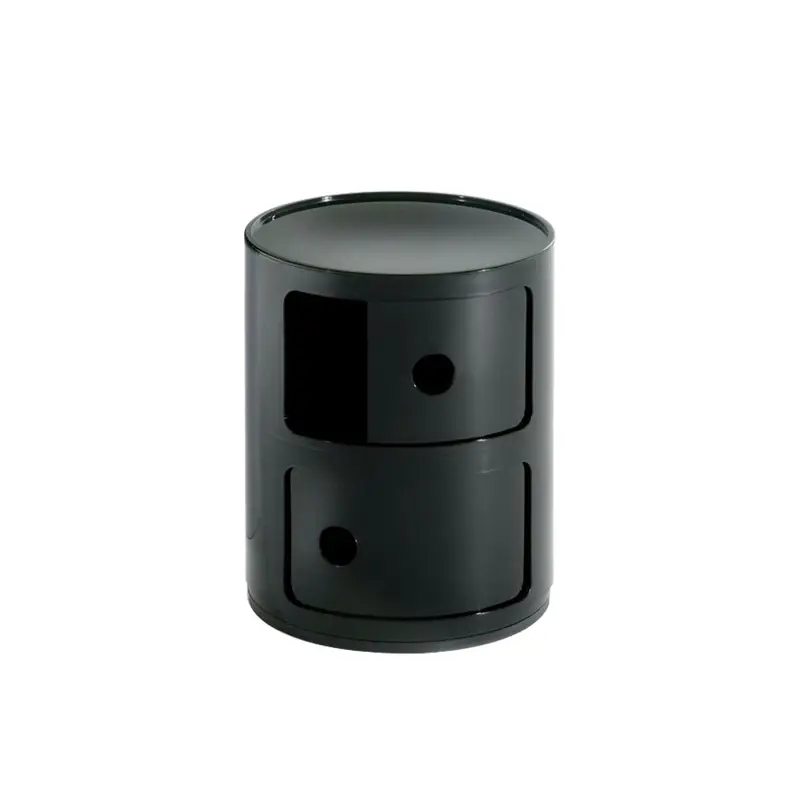 Petit Prix Meuble de rangement COMPONIBILI 2 tiroirs NoirKARTELL