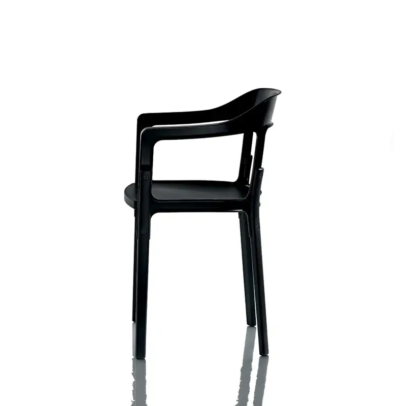 Chaise STEELWOOD NoirMAGIS Commande En Gros