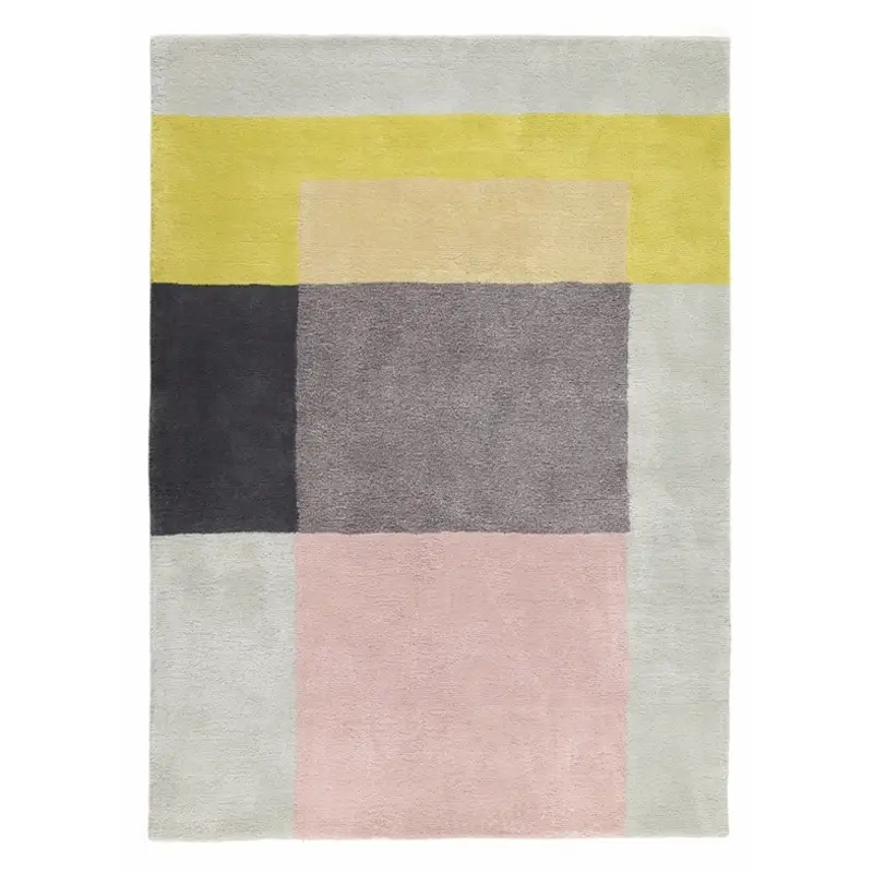 Tapis Tapis COLOUR 5 Gris, rose, jauneHAY Prix Cassé