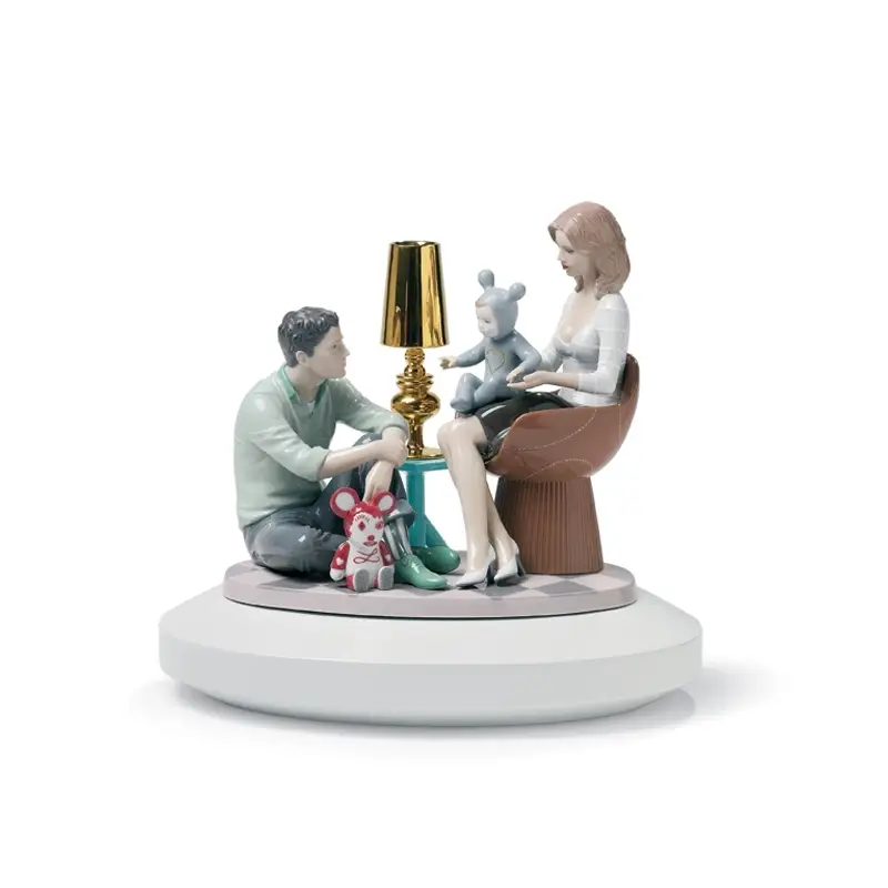 Objet décoratif THE FAMILY PORTRAITLLADRO Pas Cher