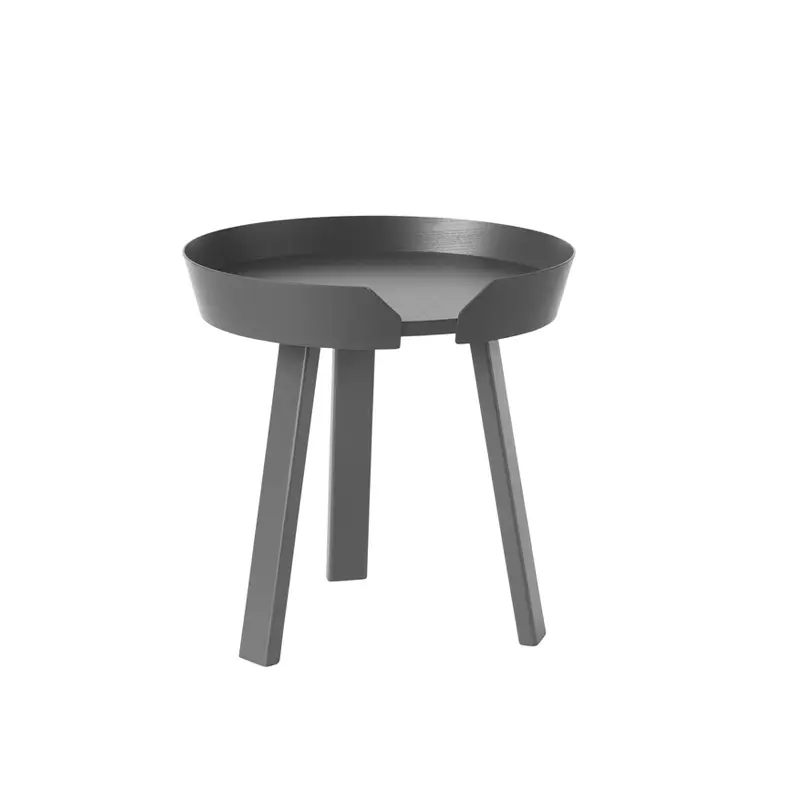 Table d'appoint guéridon AROUND S AnthraciteMUUTO Réduction