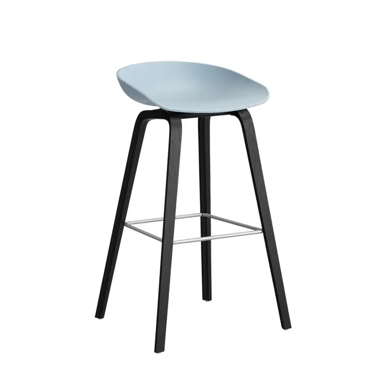 Tabouret haut ABOUT A STOOL AAS 32 H75 Slate blueHAY Usine Directe