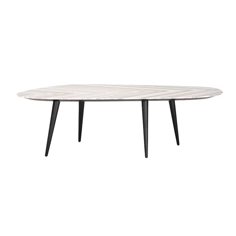 Dining Table TWEED MARBLE L 250 Marble Striato OlimpicoZANOTTA Expédié Aujourd&rsquo;hui