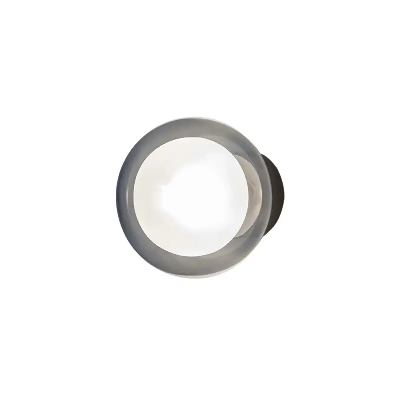 Applique NABILA 552.41 Chrome noir / verre fuméTOOY Vente Flash