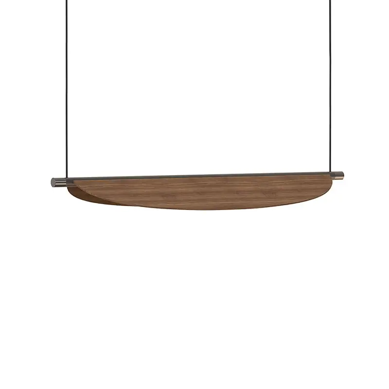 Réduction Pendant Light THULA 562.22 Walnut/ black/ nickelTOOY