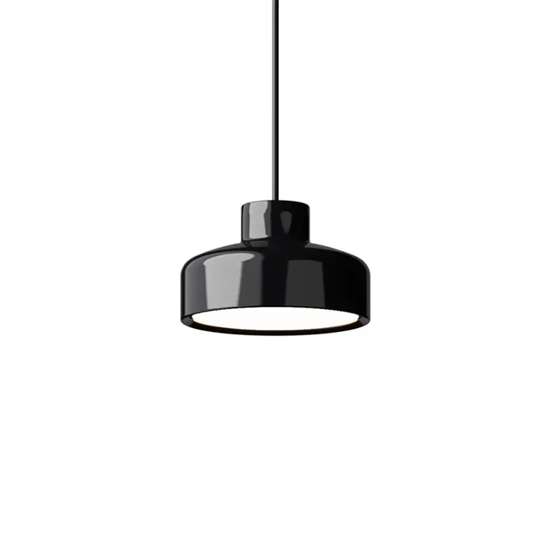 Pendant Light LACQUER Small BlackNINE Vente Flash