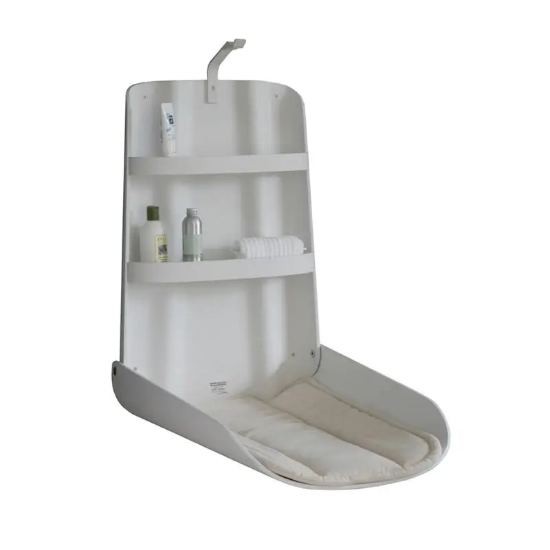 Nouvelle Collection Table NATHI Wall-mounted changing table WhiteBY BO DESIGN
