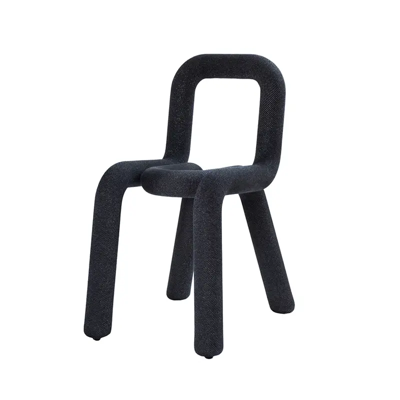 Solde Dining Chair BOLD Blue glitterMOUSTACHE