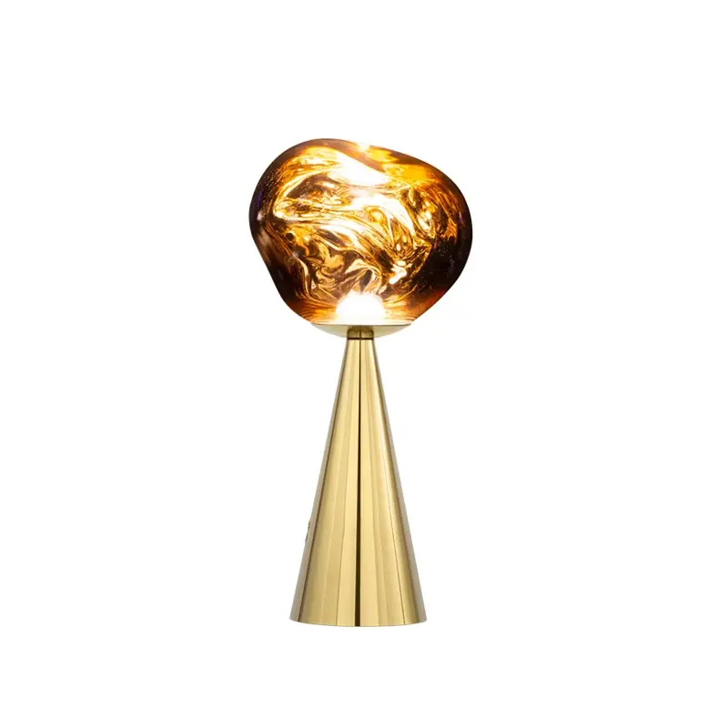 Table Lamp MELT PORTABLE GoldTOM DIXON Certifié