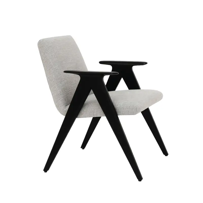 Acheter En Ligne Easy chair LIBERA Heather grey/ blackSTUA