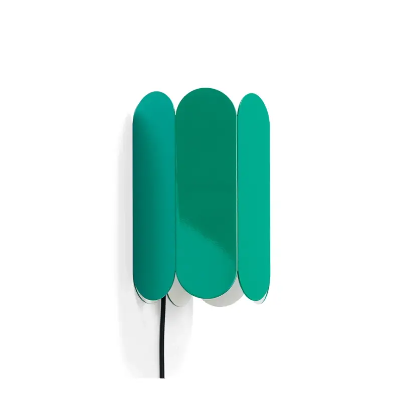 Wall light ARCS with marine green plugHAY Offre Limitée