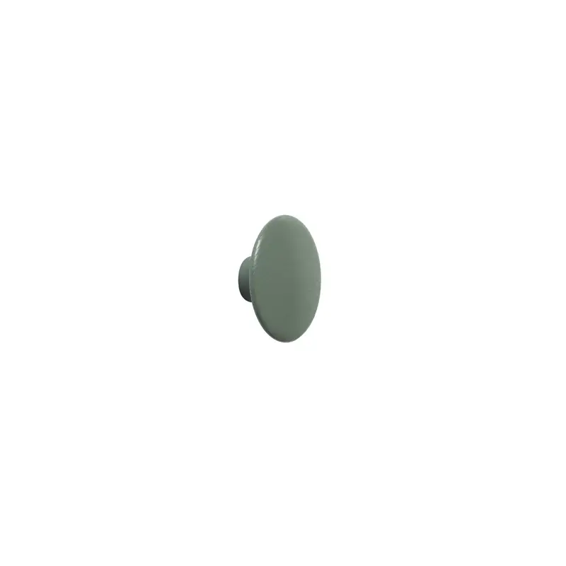 Wall Hook DOTS coat hook Ø 6.5 Ash greenMUUTO Acheter Direct