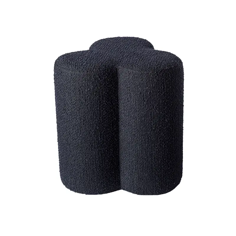 Pouffe CLOVER BOUCLE Lammy bluePOLSPOTTEN Soldes