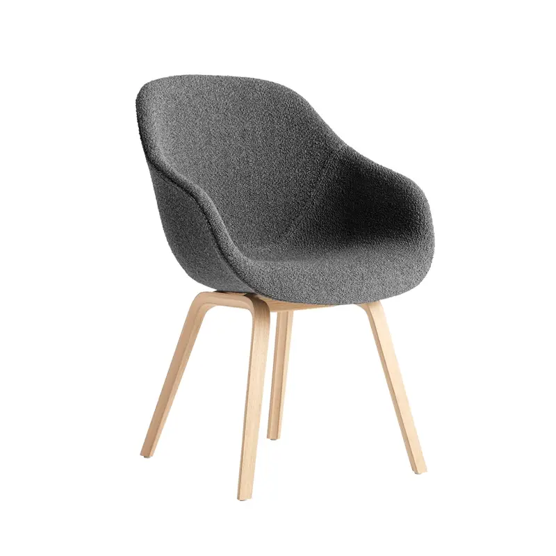 Dining Chair ABOUT A CHAIR AAC 123 Flamiber Charcoal C8HAY Achetez Aujourd'hui