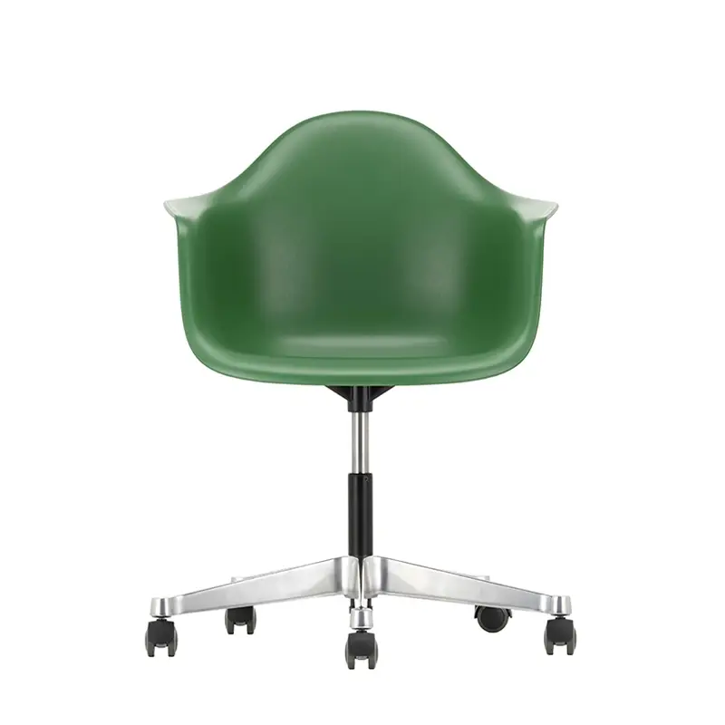 Commander Maintenant Office Chair EAMES PLASTIC ARMCHAIR PACC Emerald green REVITRA