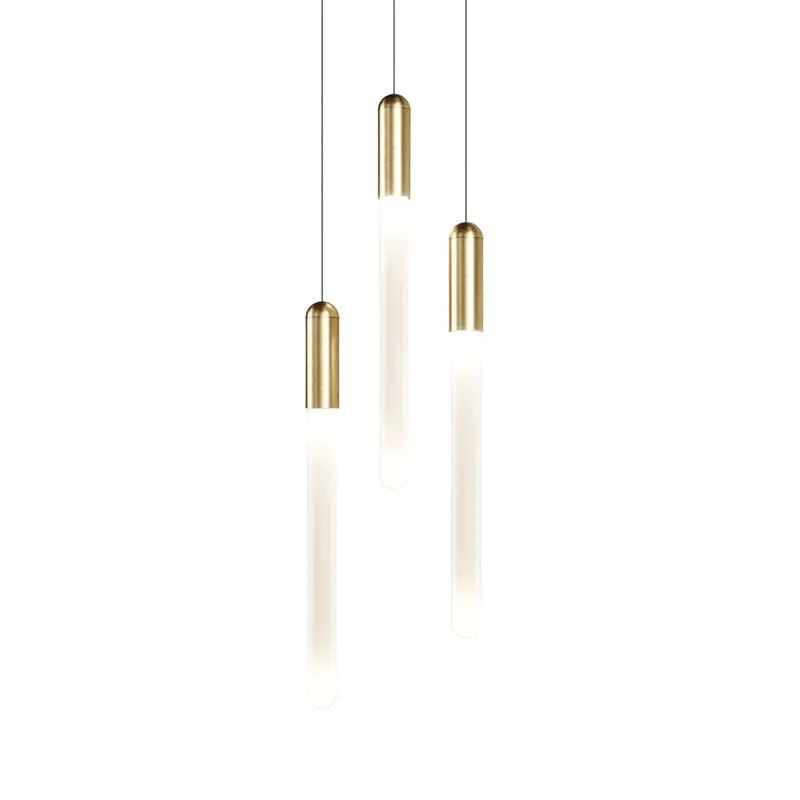 Pendant Light CASCADIA C3 BrassMATTHEW MCCORMICK Prix Bas