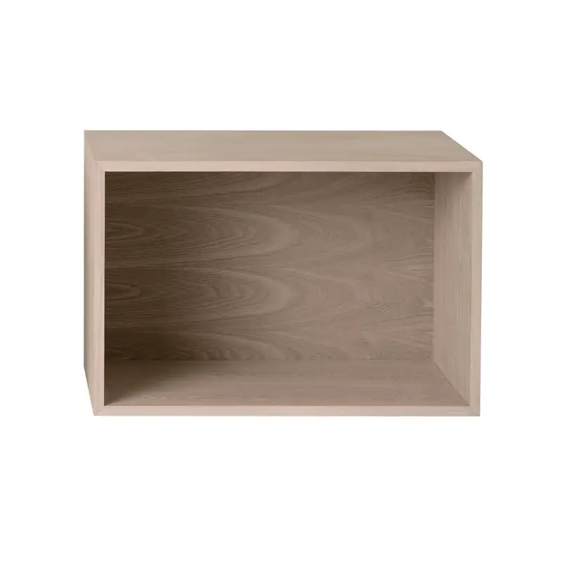 Satisfait Ou Remboursé Etagère STACKED avec fond ChêneMUUTO