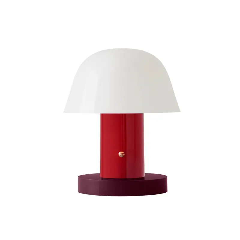 Table Lamp SETAGO JH27 Bordeaux/ grapeAND TRADITION Prix Bas