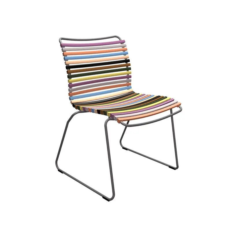 Super Prix Chaise extérieure Chaise CLICK Multicolore 1HOUE