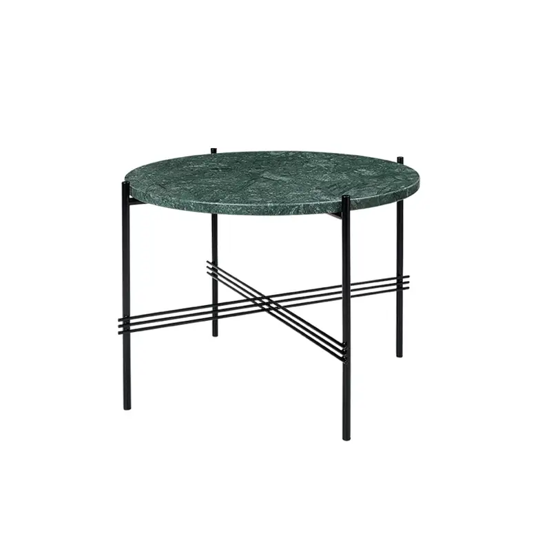 Coffee Table TS COFFEE Ø 55 Green Guatemala marbleGUBI Vente Flash