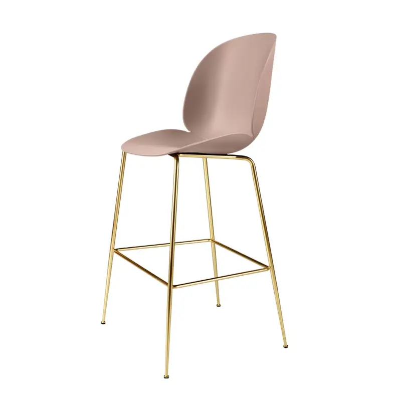 Super Prix Bar Stool BEETLE BAR H73 Soft pinkGUBI