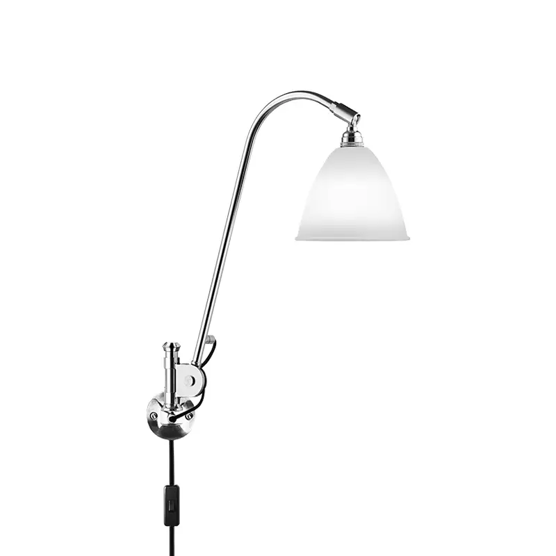 Vente Flash Wall light BESTLITE BL6 Chrome/ porcelainGUBI