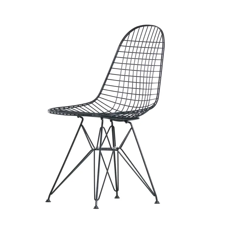 Dining Chair EAMES WIRE CHAIR DKR BlackVITRA Meilleure Vente