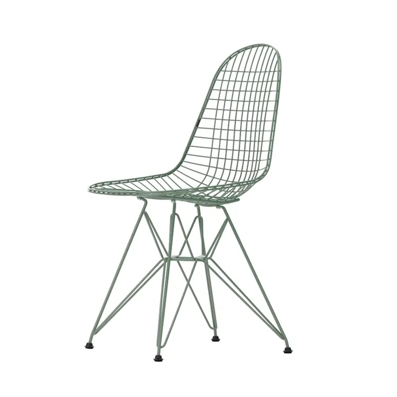 Meilleur Prix Chaise EAMES WIRE CHAIR DKR Vert mousse EamesVITRA