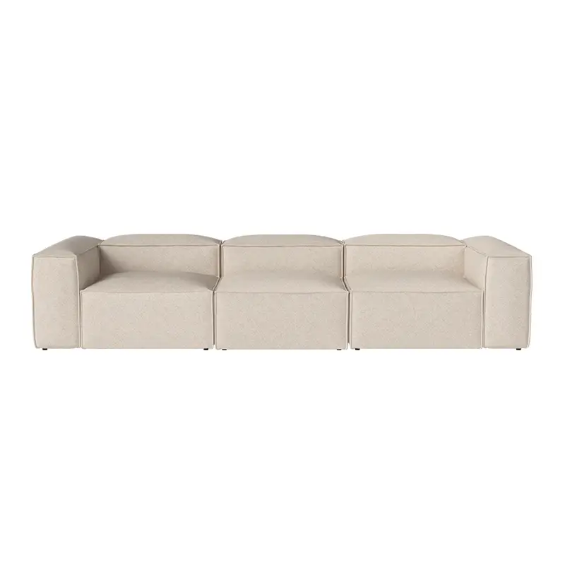 Canapé COSIMA L 340 – 3 modules profondeur 100 Monza beigeBOLIA Prix Cassé