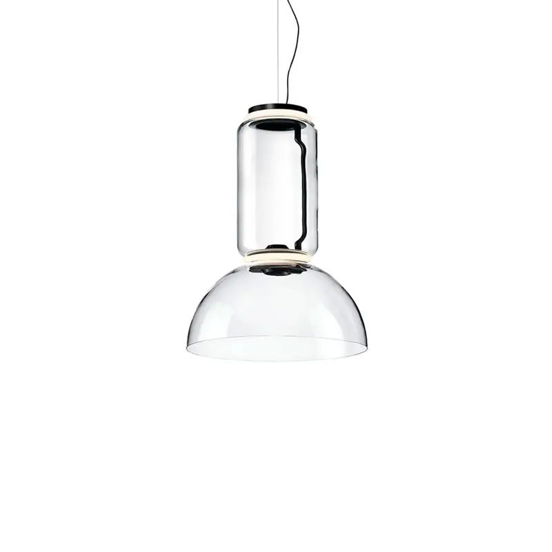Pendant Light NOCTAMBULE LOW BOWL BlackFLOS Authentique