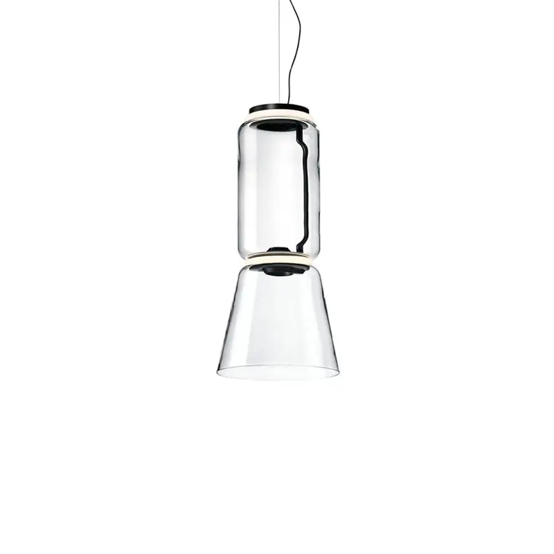 Pendant Light NOCTAMBULE LOW CONE BlackFLOS Produit De Marque