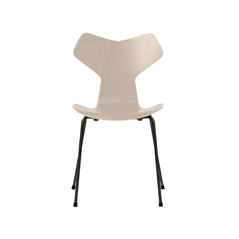 Dining Chair GRAND PRIX Light beige FRITZ HANSEN Super Prix