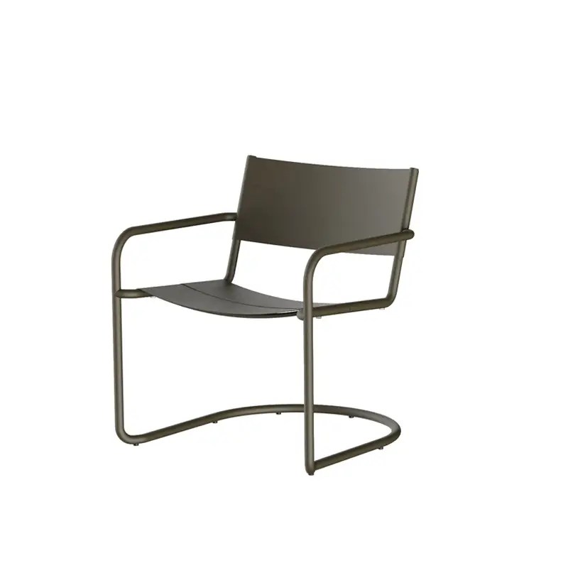 Promotion Outdoor Lounge Chair SINE armchair Dark greenNINE