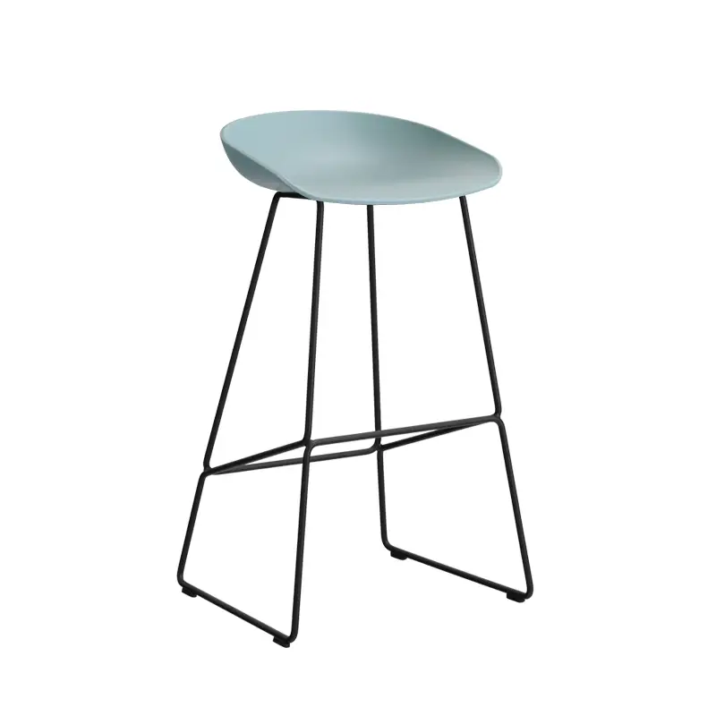 Solde Bar Stool ABOUT A STOOL AAS 38 H75 Dusty blueHAY