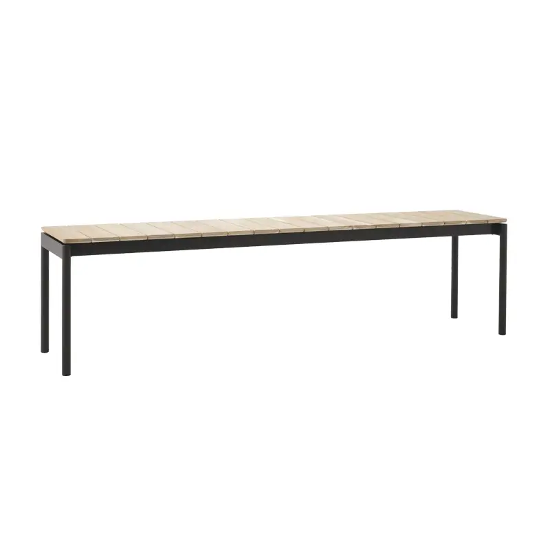 Seulement Aujourd'hui Banc extérieur Banc VILLE AV28 NoirAND TRADITION