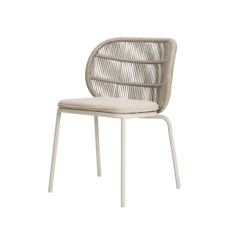 Top Vente Outdoor Chair and Small Lounge Chair KODO White Dune ChairVINCENT SHEPPARD