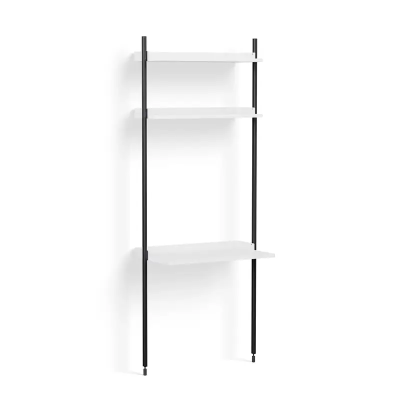 Bureau PIER SYSTEM 11 Blanc/ noirHAY Populaire