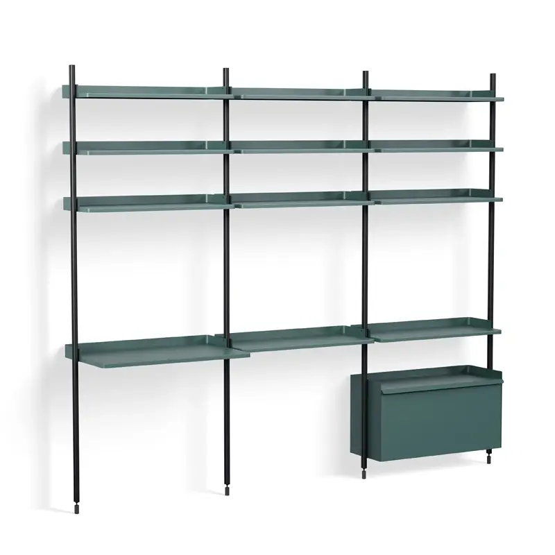 Desk PIER SYSTEM 23 Blue/ blackHAY Petit Prix