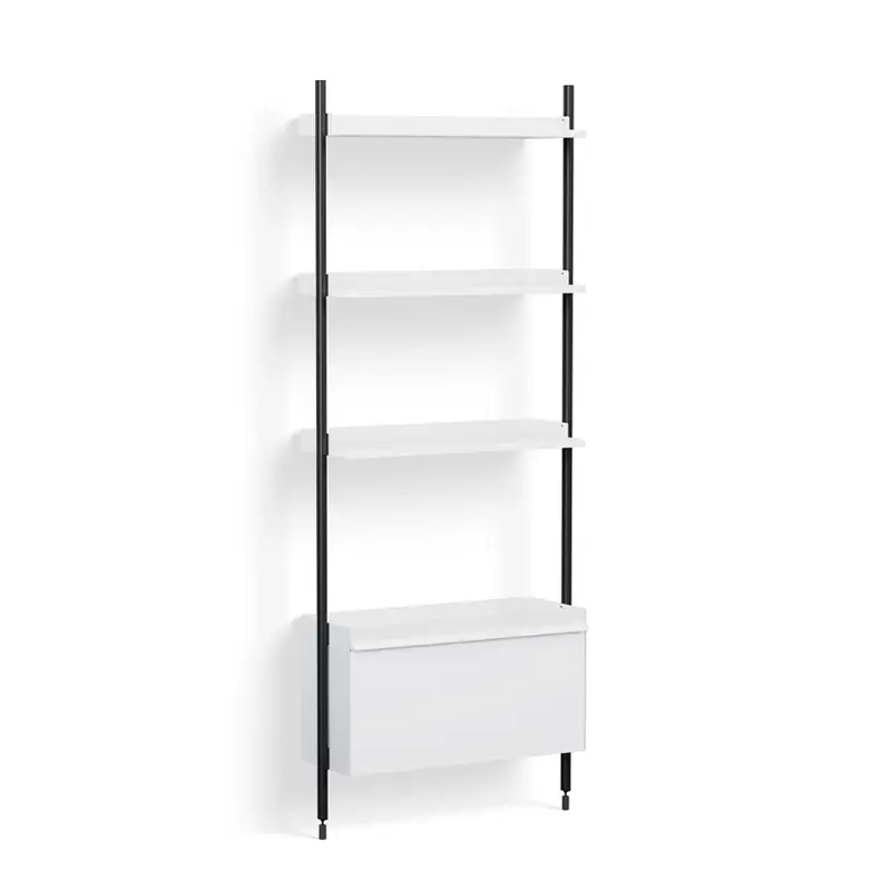 Etagère PIER SYSTEM 131 Blanc/ noirHAY Super Prix