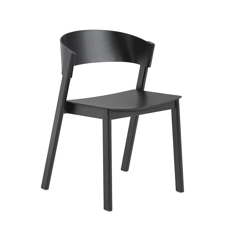 Quantité Limitée Chaise COVER SIDE CHAIR NoirMUUTO