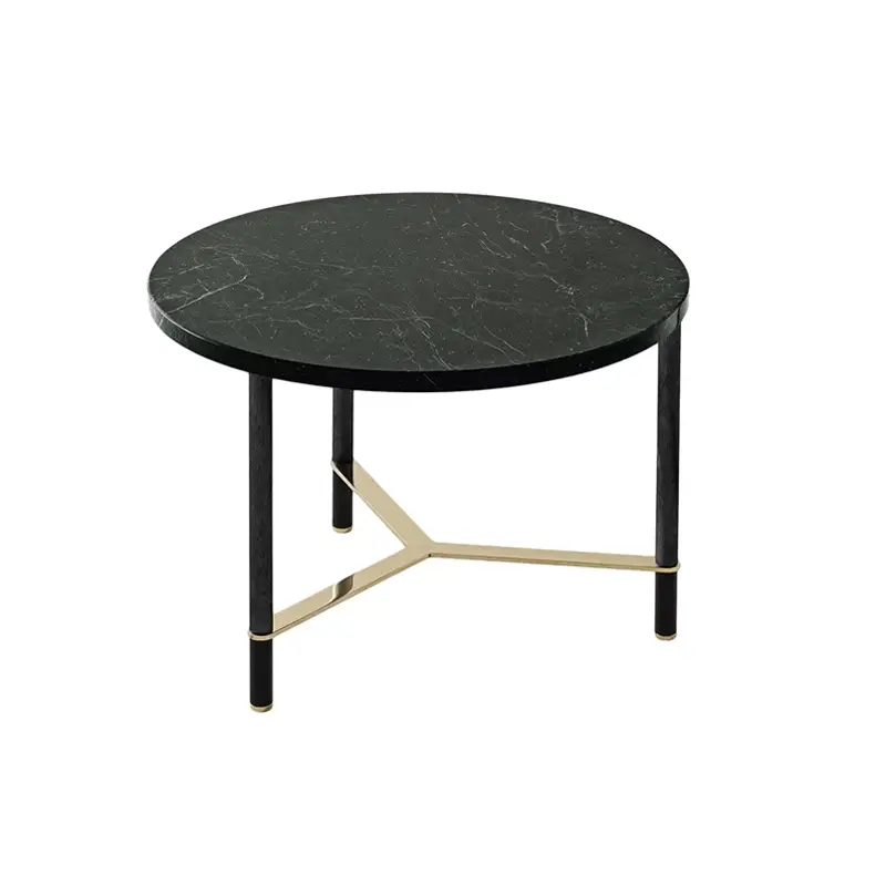 Expédition Rapide Coffee Table COOKIES CIRCLE M Marble Verde AlpiGALLOTTI & RADICE