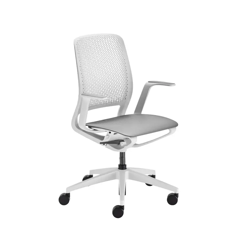 Pas Cher Office Chair SE:MOTION with armrests Light greySILVERA CONTRACT