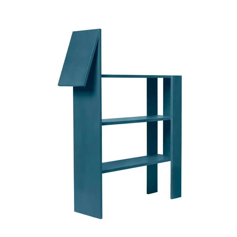 Rangement enfant Bibliothèque HORSE Bleu foncéFERM LIVING Offre Limitée